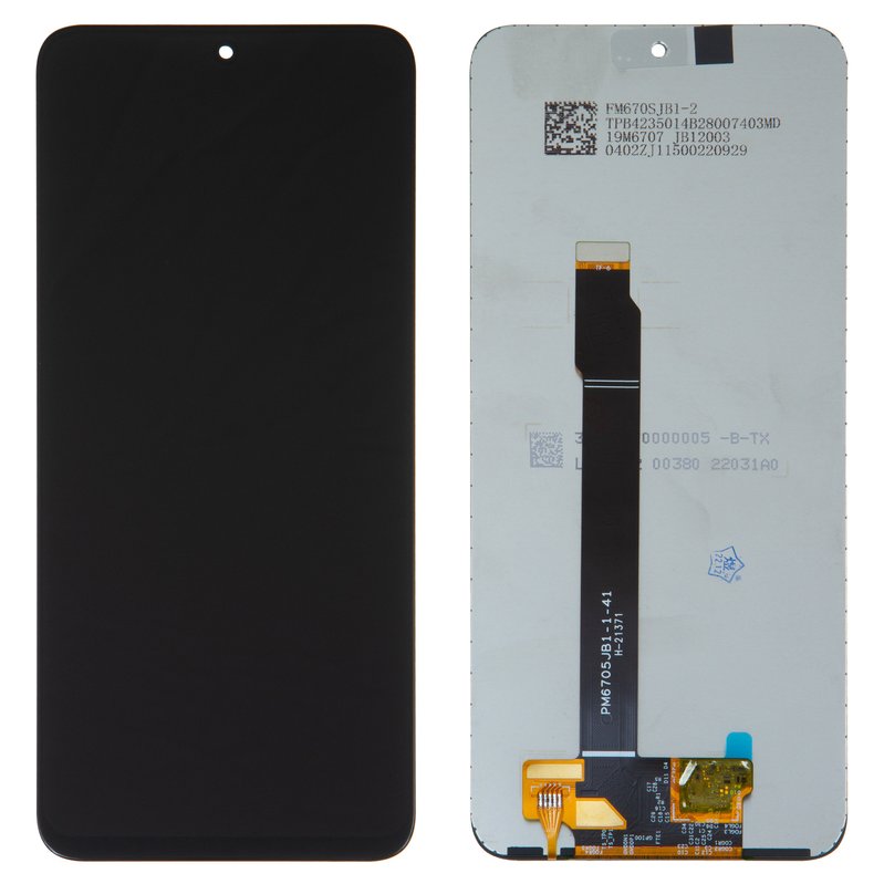 LCD Compatible With Huawei Honor X8 Black Without Frame High Copy