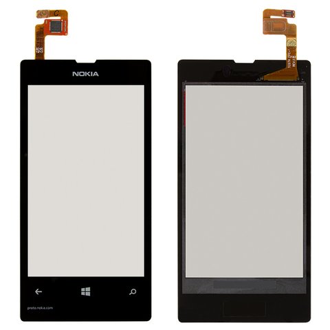 Сенсорний екран для Nokia 521 Lumia, чорний