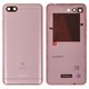 Задняя панель корпуса для Xiaomi Redmi 6A, розовая, на 1 SIM-карту