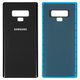 Задняя панель корпуса для Samsung N960 Galaxy Note 9, черная, midnight black