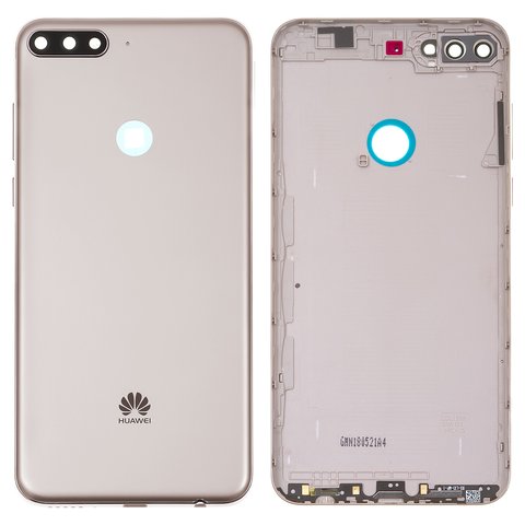 Задняя панель корпуса для Huawei Y7 Prime 2018 , золотистая