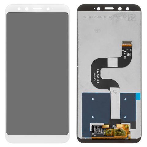 Дисплей для Xiaomi Mi 6X, Mi A2, белый, без рамки, Оригинал переклеено стекло , переклеенный сенсорный экран, M1804D2SG, M1804D2SI