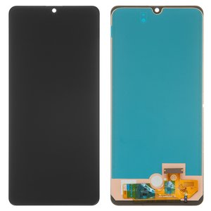 Дисплей для Samsung A315 Galaxy A31, черный, с регулировкой яркости, без рамки, Сopy, TFT 