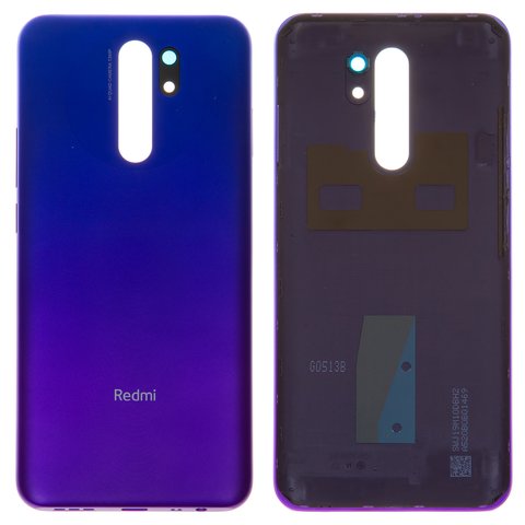 Задня панель корпуса для Xiaomi Redmi 9, фіолетова, M2004J19G, M2004J19C