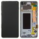 Дисплей для Samsung G973 Galaxy S10, зелений, з рамкою, Original, сервісне опаковання, #GH82-18850E/GH82-18835E