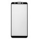 Защитное стекло All Spares для Samsung A013 Galaxy A01 Core, 5D Full Glue, черный, cлой клея нанесен по всей поверхности