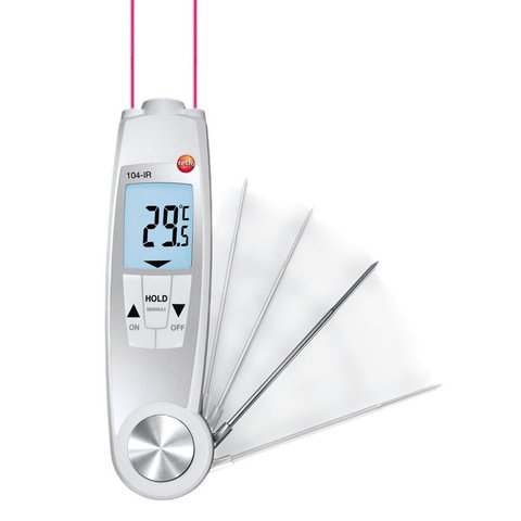Комбинированный пищевой термометр и пирометр testo 104 IR