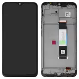 Дисплей для Xiaomi Poco M3, Redmi 9T, чорний, з рамкою, High Copy