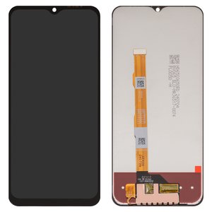 Дисплей для Vivo Y01, Y12a, Y15a, Y20 2020 , Y20 2021 , черный, без рамки, High Copy, BV065WBM L02