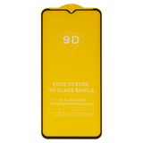 Защитное стекло для Realme C21, совместимо с чехлом, Full Glue, (без упаковки), черный