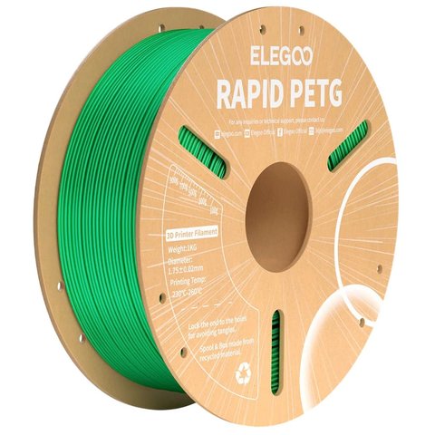 Філамент ELEGOO RAPID PETG, зелений green , 1 кг