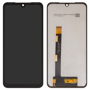 Дисплей для Umidigi Bison, черный, без рамки, High Copy, BI0SN LCM 0601 FFC XL6300230X1