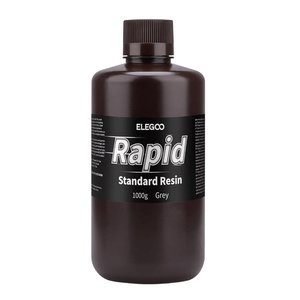 Фотополимерная смола для 3D принтера ELEGOO Rapid Standard Resin Grey, 1 кг