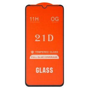 Защитное стекло для Vivo Y11 2019 , Y12 2019 , Y15 2019 , Y17 2019 , Full Glue, без упаковки , черный