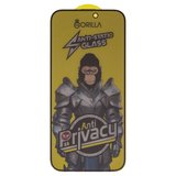 Захисне скло Gorilla для Apple iPhone 16 Pro Max, сумісне з чохлом, Full Glue, Anti-Static, Anti-Peeping, чорний