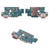 Шлейф для Samsung S936 Galaxy S25 Plus, конектора зарядки, з компонентами, Original (PRC), плата зарядки