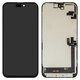 Дисплей для iPhone 16 Plus, чорний, з рамкою, Copy, (TFT), ZY, LTPS HD+