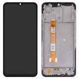 Дисплей для Vivo Y33s, черный, с рамкой, High Copy