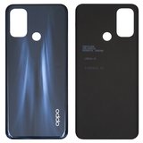 Задня панель корпуса для Oppo A53 4G, A53s 4G, чорна, electric black