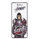 Захисне скло Gorilla для Xiaomi Redmi Note 10, Redmi Note 10S, Redmi Note 11, Redmi Note 11S, сумісне з чохлом, Full Glue, Anti-Static, чорний