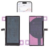 Акумулятор для iPhone 12 mini, Li-ion, 3,85 B, 2520 мАг, збільшена ємність, без помилки, (A2471), genuine IC