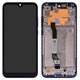 Дисплей для Xiaomi Redmi Note 8T, синий, без логотипа, с рамкой, Сopy, с широким ободком, M1908C3XG