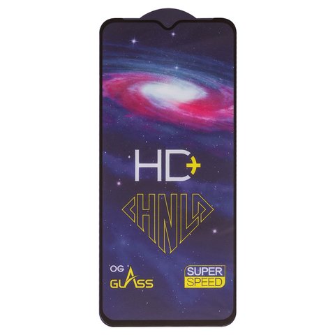 Защитное стекло HD+ для Motorola Moto E13 XT2345, 0,33 мм 9H, совместимо с чехлом, Full Glue, черный