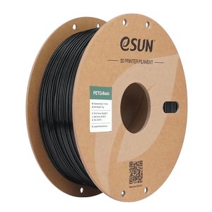 Филамент для 3D принтера eSUN PETG Basic Black, 1 кг