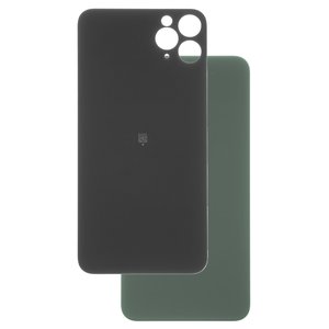 Panel trasero de carcasa puede usarse con iPhone 11 Pro Max, gris, no es necesario desmontar la cámara, big hole, matte space gray