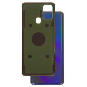 Panel trasero de carcasa puede usarse con Samsung A217 Galaxy A21s, negra