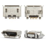 Коннектор зарядки для Blackberry 8220, 8520, 8530, 9100, 9520, 9550, 9700, 5 pin, тип 5, micro-USB тип-B