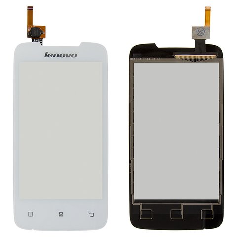 Touchscreen compatible with Lenovo A390, white 