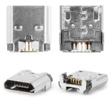 Коннектор зарядки для Microsoft (Nokia) 640 Lumia, 640 XL Lumia Dual SIM; Nokia 520 Lumia, 525 Lumia, 620 Lumia, 630 Lumia Dual Sim, 730 Lumia Dual Sim, 735 Lumia, X Dual Sim, 5 pin, micro-USB тип-B