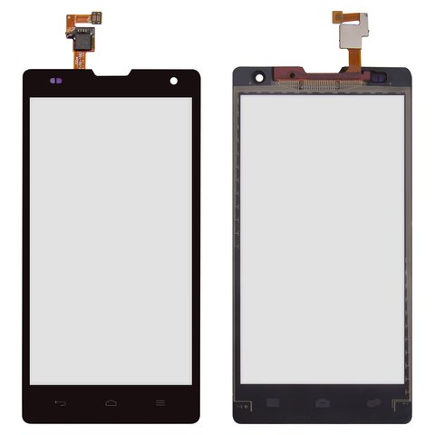 Touchscreen compatible with Huawei Honor 3C H30 U10, black 