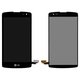 LCD compatible with LG D290 L Fino, D295 L Fino Dual, (black, without frame, Original (PRC))