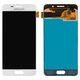Pantalla LCD puede usarse con Samsung A310 Galaxy A3 (2016), blanco, sin marco, Original (PRC), original glass
