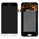 LCD compatible with Samsung J320 Galaxy J3 (2016), (white, without frame, Original (PRC), dragontrail Glass, original glass)