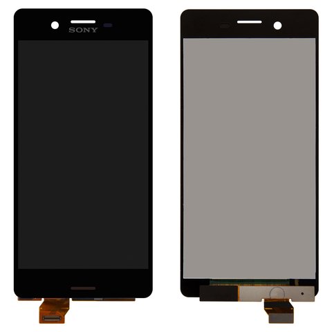 LCD compatible with Sony F5121 Xperia X, F5122 Xperia X Dual, F8131 Xperia X Performance, F8132 Xperia X Performance Dual, black, without frame, High Copy 