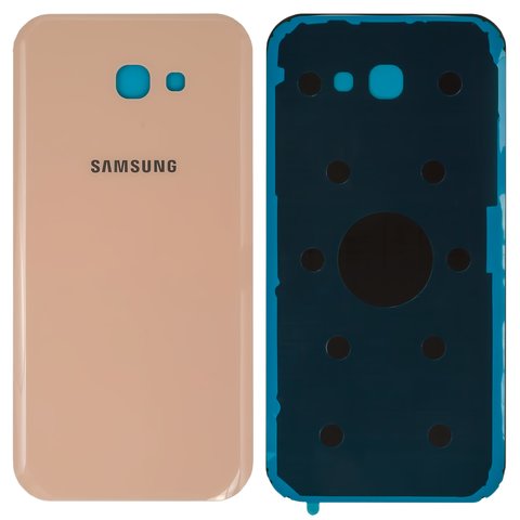 Задняя панель корпуса для Samsung A720F Galaxy A7 2017 , розовая