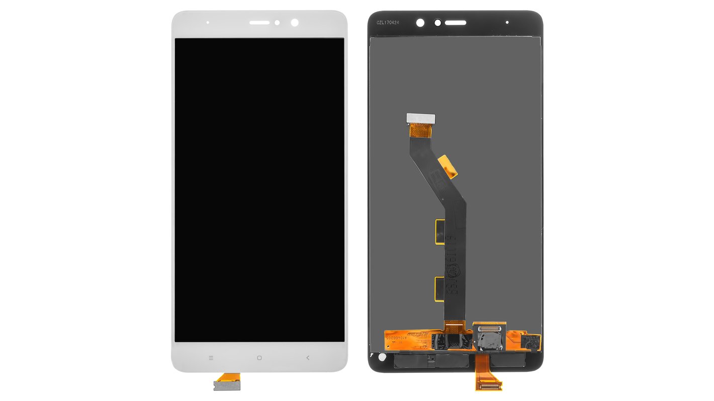 Дисплей для Xiaomi Mi 5s Plus, белый, без рамки, Original (PRC) - All Spares