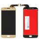 LCD compatible with Motorola XT1794  Moto G5s, (golden, without frame, Original (PRC))