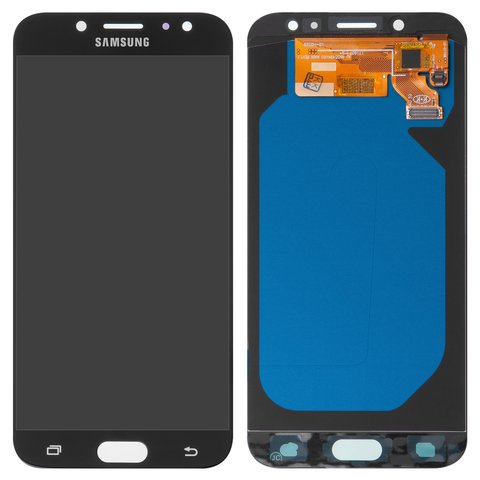 Pantalla LCD puede usarse con Samsung J730 Galaxy J7 2017 , negro, sin marco, High Copy, OLED 