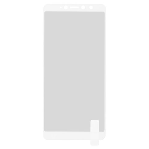 Защитное стекло All Spares для Xiaomi Redmi S2, 0,26 мм 9H, совместимо с чехлом, Full Screen, белый, Это стекло покрывает весь экран., M1803E6G, M1803E6H, M1803E6I