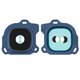 Camera Lens compatible with Samsung J600F Galaxy J6, J600GZ Galaxy On6, (dark blue, with frames)