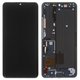 LCD compatible with Xiaomi Mi Note 10, Mi Note 10 Lite, Mi Note 10 Pro, (black, with frame, Original (PRC), M2002F4LG)