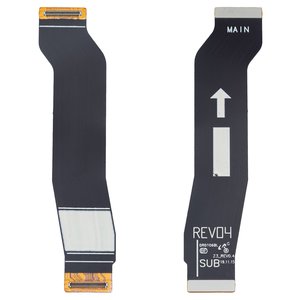 Flat Cable compatible with Samsung G988 Galaxy S20 Ultra, for mainboard 