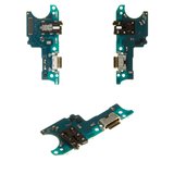 Flat Cable compatible with Samsung A037 Galaxy A03s, A037F Galaxy A03s, (headphone connector, charge connector, with microphone, Original (PRC), charging board)