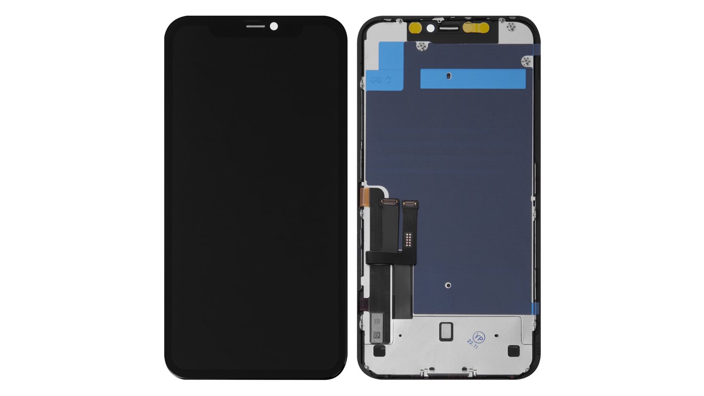 Дисплей для iPhone 11, черный, с рамкой, AAA, (TFT), JK - All Spares