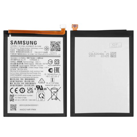 Battery SLC 50 compatible with Samsung A032 Galaxy A03 Core, Li ion, 3.85 V, 5000 mAh, Original PRC  