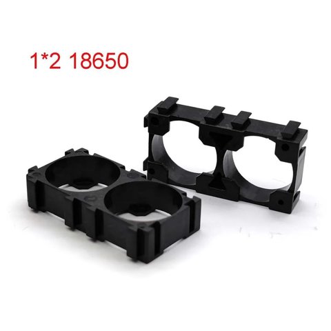 Holder for Batteries 18650, 1x2 